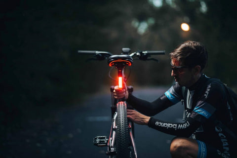 Are there any regulations regarding bike light usage