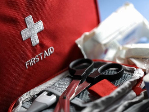 First Aid Kit Always have a basic first aid kit on hand