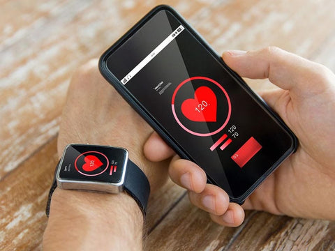 Modern sports watches provide real-time heart rate data