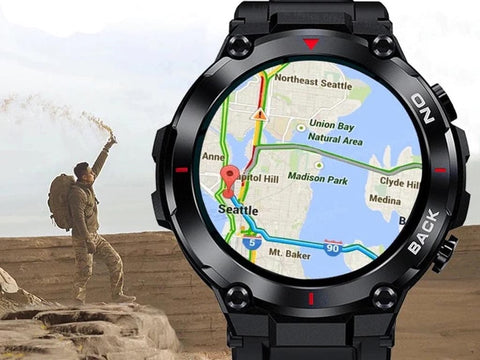 Smart sports watch equipped with GPS