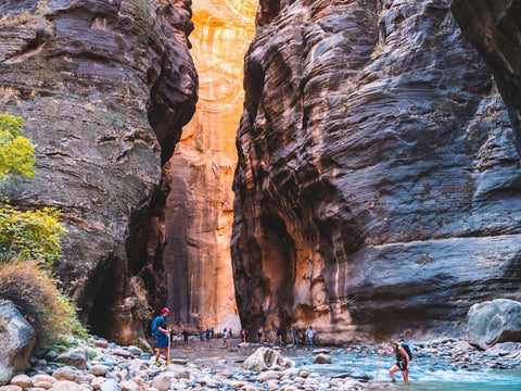 Zion National Park Visitors Guide Hikes, Location