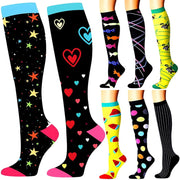 58 Styles Quality Unisex Compression Stockings Cycling Socks Fit Medical Edema, Diabetes, Varicose Veins, Running Marathon Socks 0 Bikewest.com 