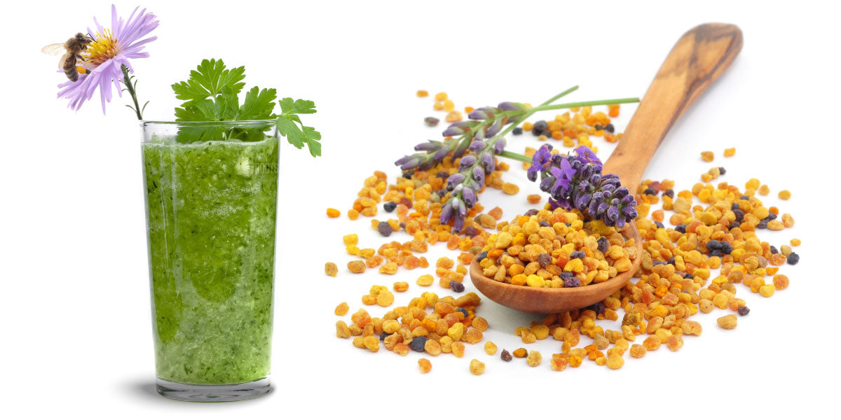 Superfood Bee Pollen & Chia Seed Protein Smoothie