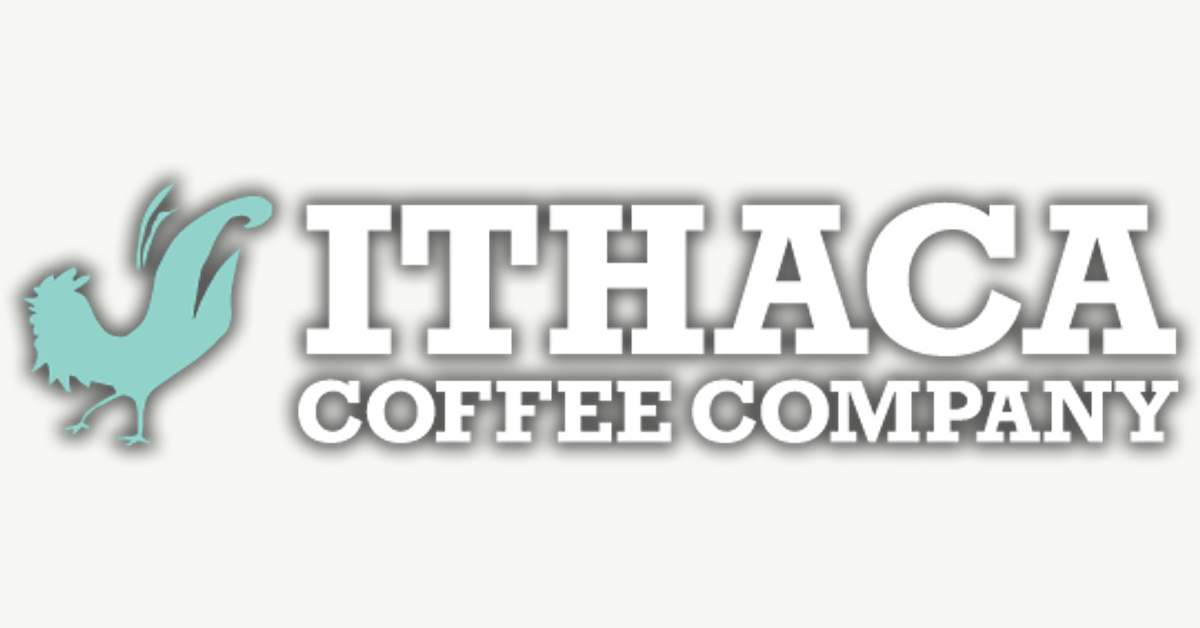 Ithaca Coffee Company 16 OZ Klean Kanteen - White