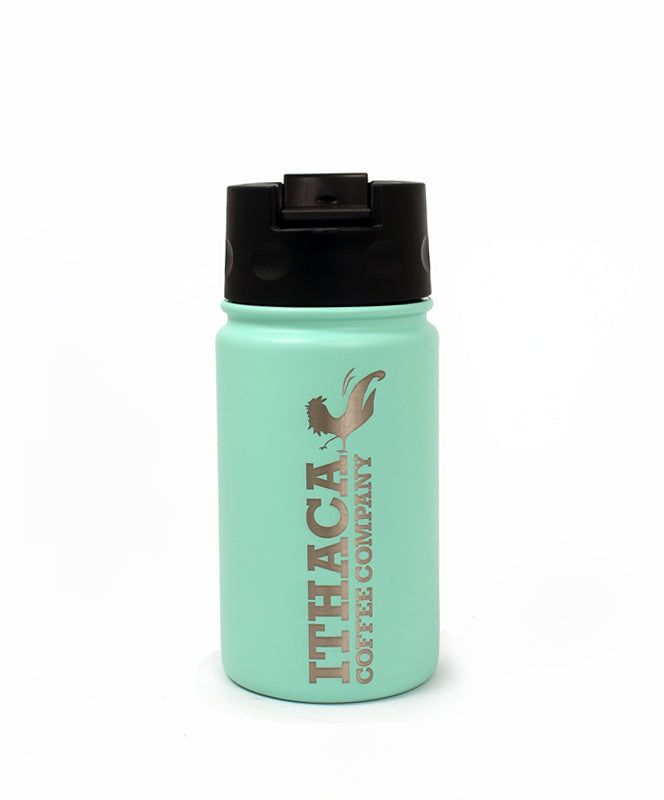 Ithaca Coffee Company 16 OZ Klean Kanteen - White