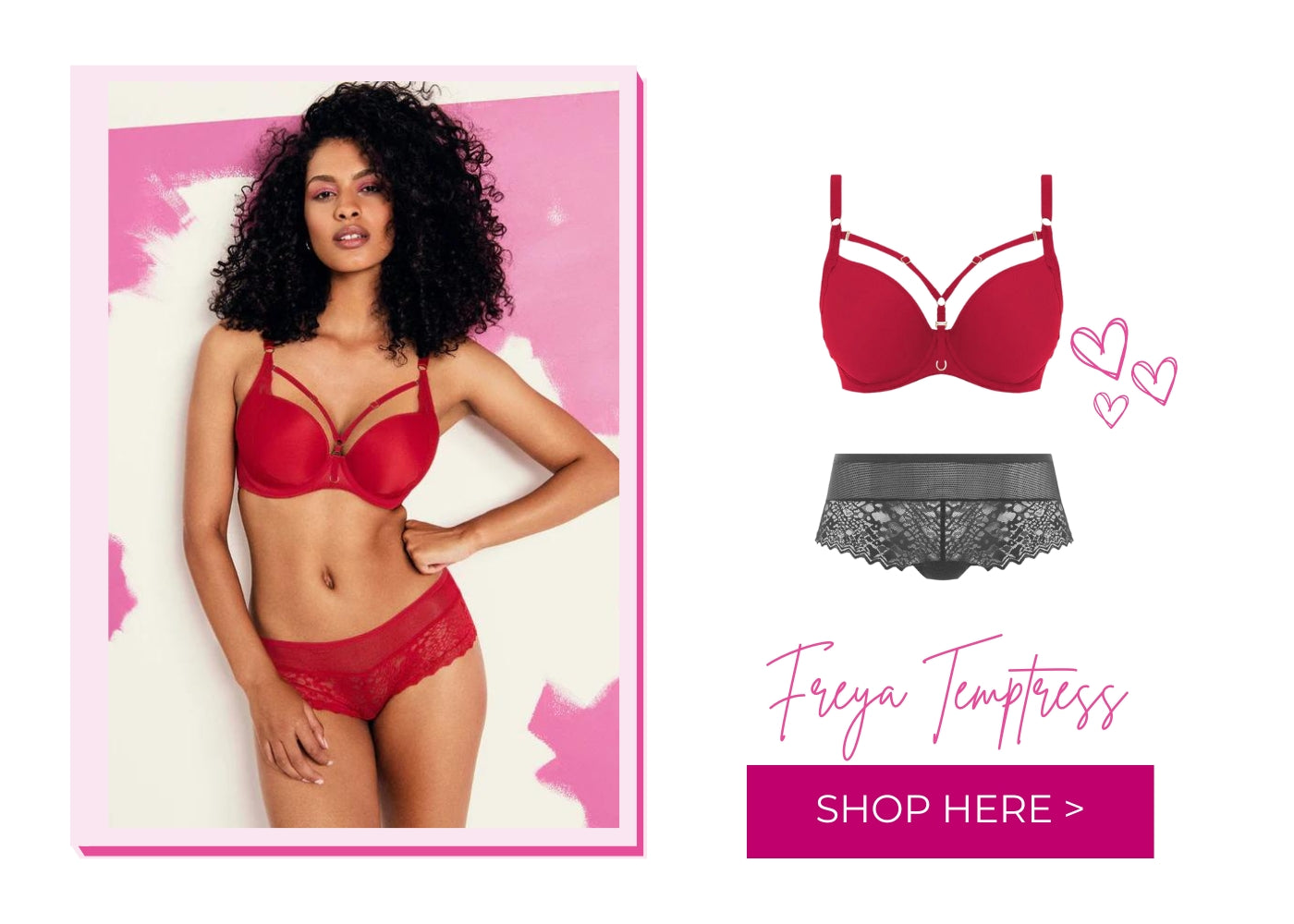 freya lingerie temptress bras