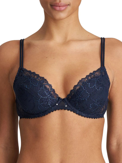 Fashion Forms 186863 Womens Underwire Push-up Bra Solid Nude Size 38a for  sale online