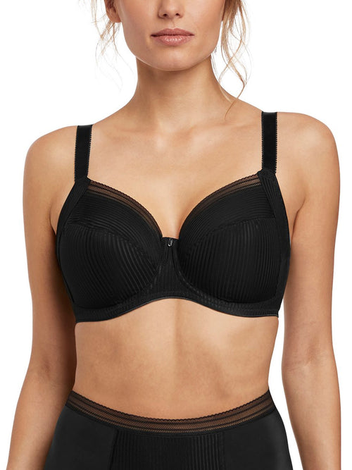 Fantasie Women's Aurelia Underwire Balconette Bra, Black, 30D at   Women's Clothing store