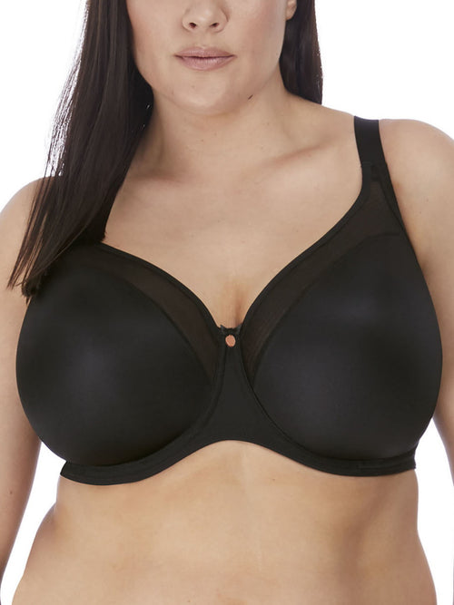 Clasique Mastectomy Seamless Sleek Comfort Cotton Bra 34AA Black at   Women's Clothing store