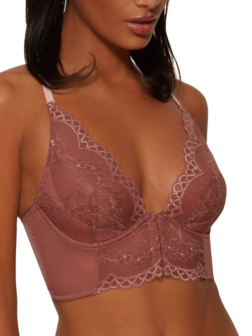 N42042B BRA EMBROIDERED SOFTCUP 42B NUDE M-FRAME KATE ( EA 1 ), Bees Medical