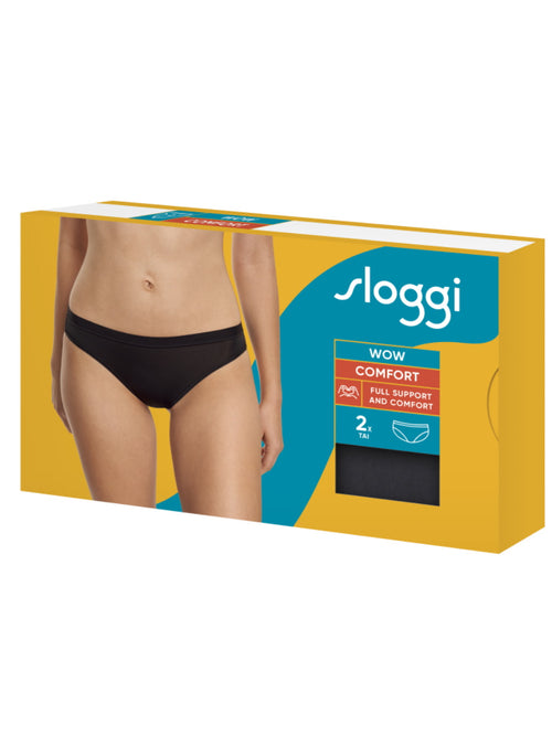 Sloggi Maxi Brief 4 Pack  Poudre / White / Black – Geoghegans Of Navan