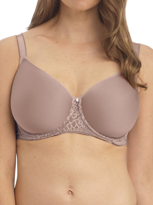 Fantasie Envisage Underwire Full Cup Bra With Side Support - Taupe - Curvy  Bras