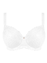 White Side Support Full Cup Bra 