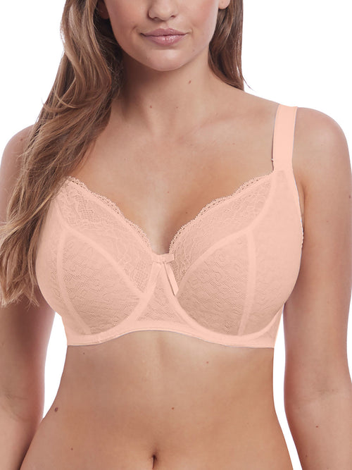 Buy White Lace Balcony Bra - 38D, Bras