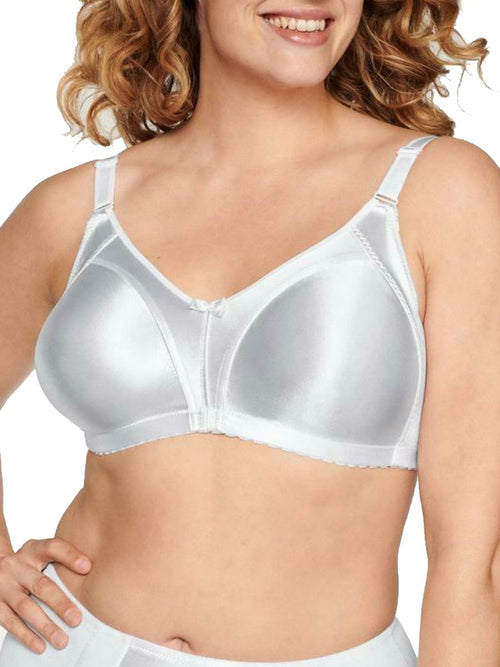 Naturana Non-Wired Bra, 100% Soft Rib Cotton. 86545 Palestine