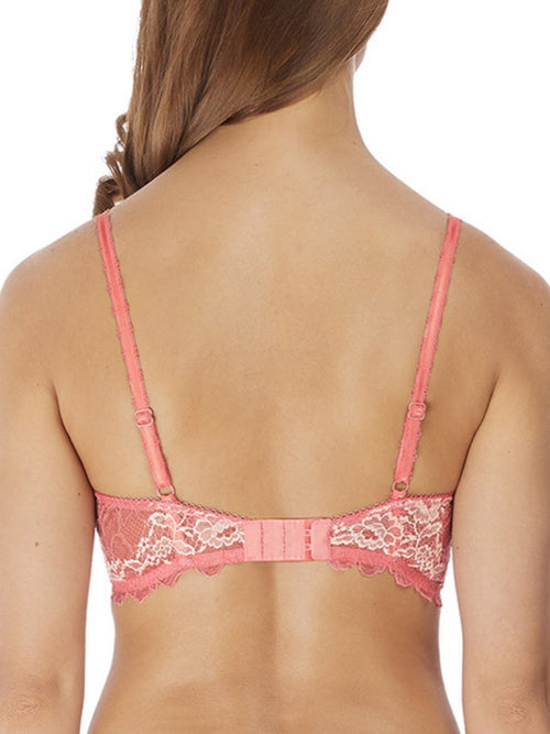 Victoria's Secret strawberry padded underwire, adjustable straps bra. Size  34C