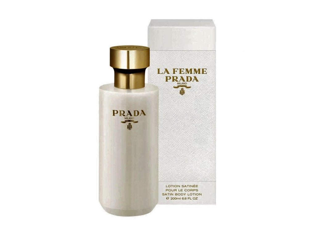 prada la femme body lotion