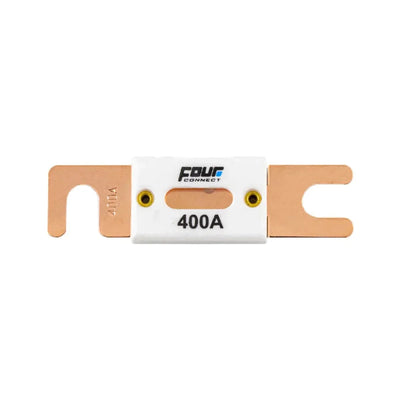 ANL Sicherungshalter Satin Nickel für Kabel bis 50qmm mit 30A ANL Sic