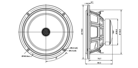 SB16PFCR25-4-COAXIAL