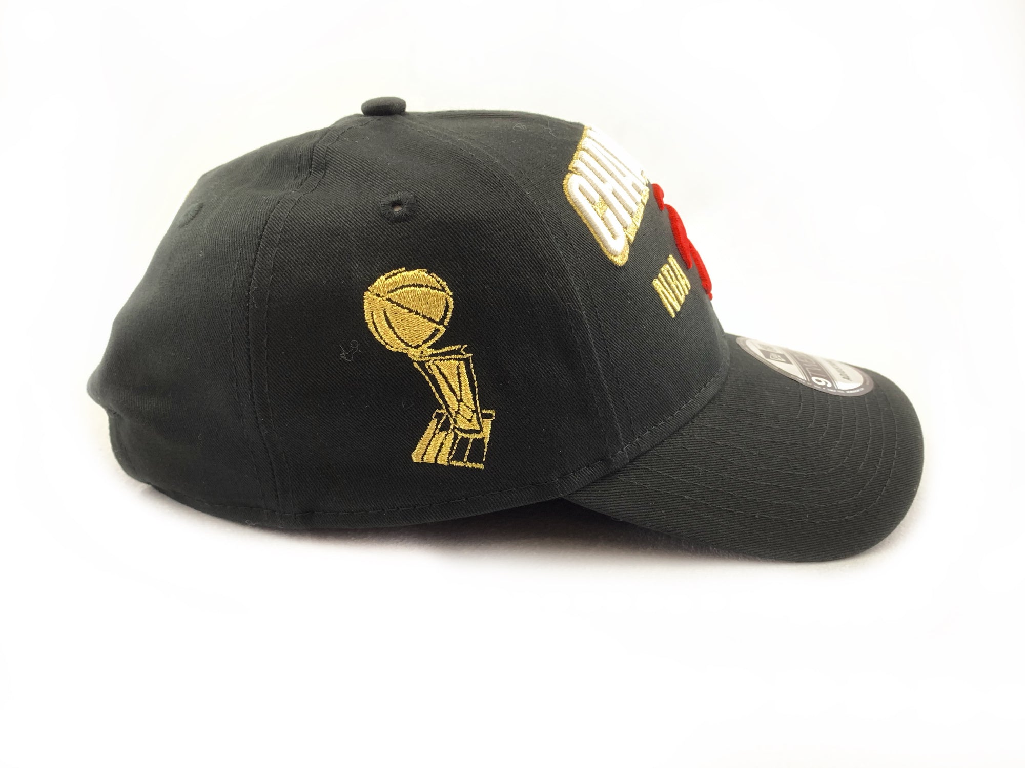 men's toronto raptors new era black 2019 nba finals champions locker room replica 9twenty adjustable hat