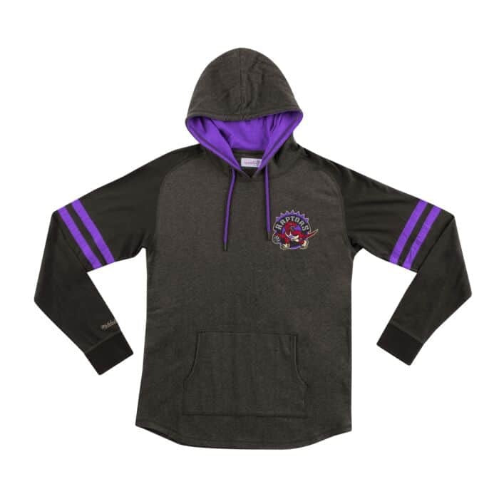 toronto raptors men's mitchell and ness dino hoodie