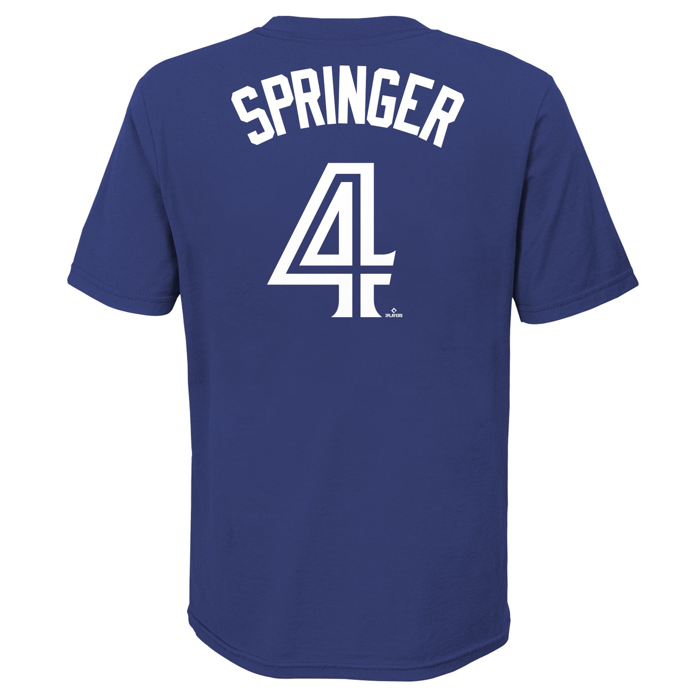 Youth Toronto Blue Jays George Springer #4 Nike Powder Blue Horizon Na ...