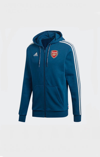 arsenal zip hoodie