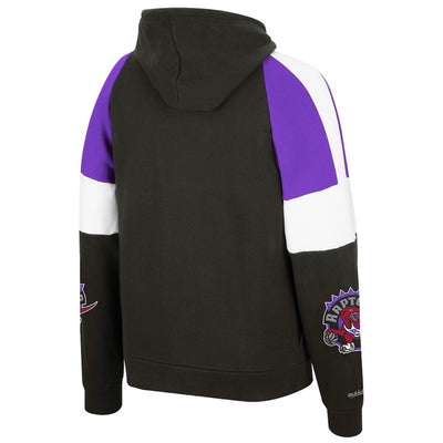 toronto raptors men's mitchell and ness dino hoodie