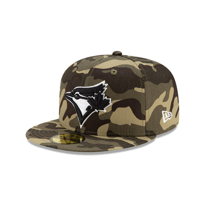 Toronto Blue Jays Camo Memorial Day 21 On Field New Era 59fifty Fitt Pro League Sports Collectibles Inc