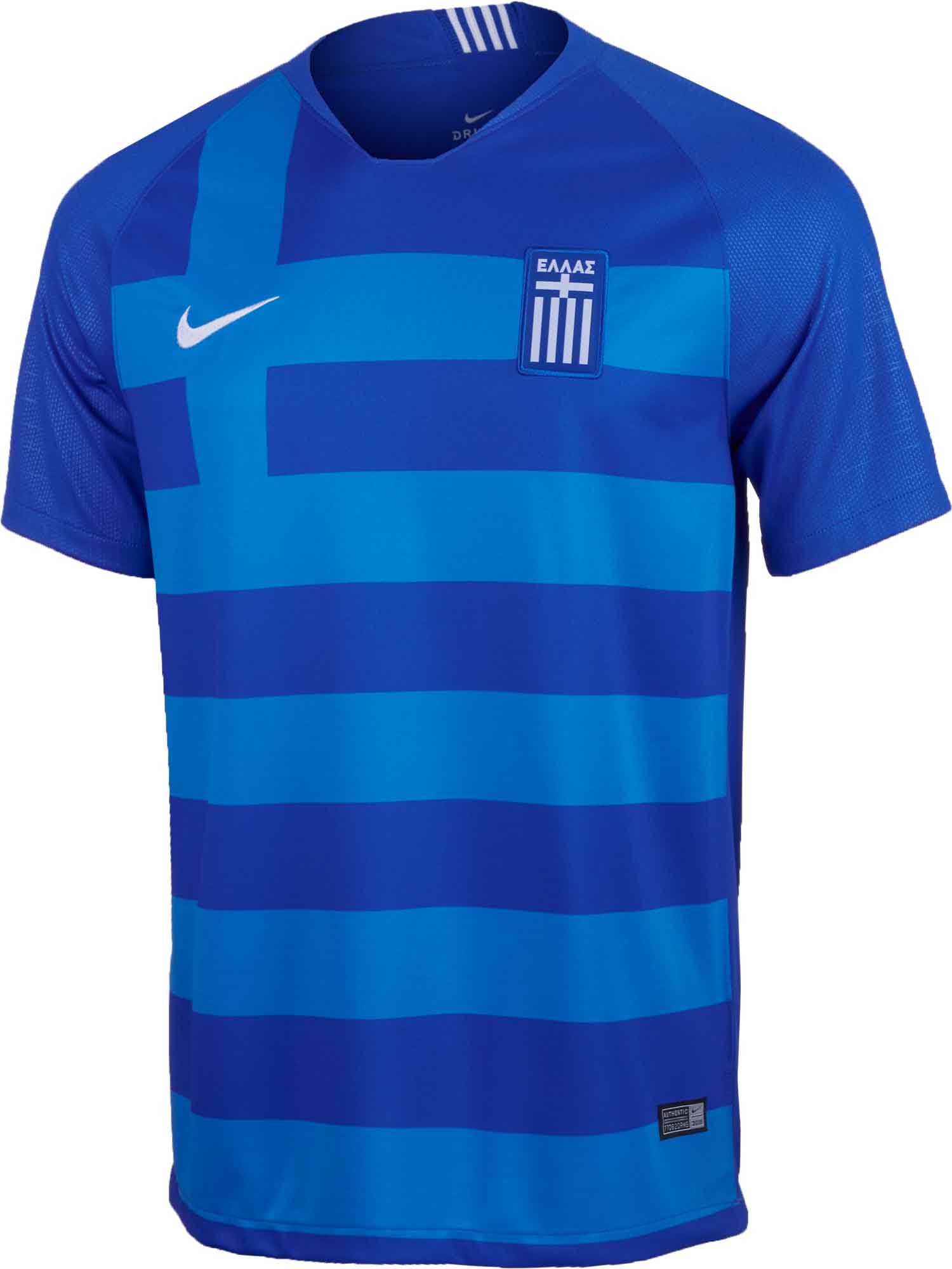Salvaje Teleférico predicción Greece National Team Nike 2018 Blue Away World Cup Replica Stadium Jer -  Pro League Sports Collectibles Inc.