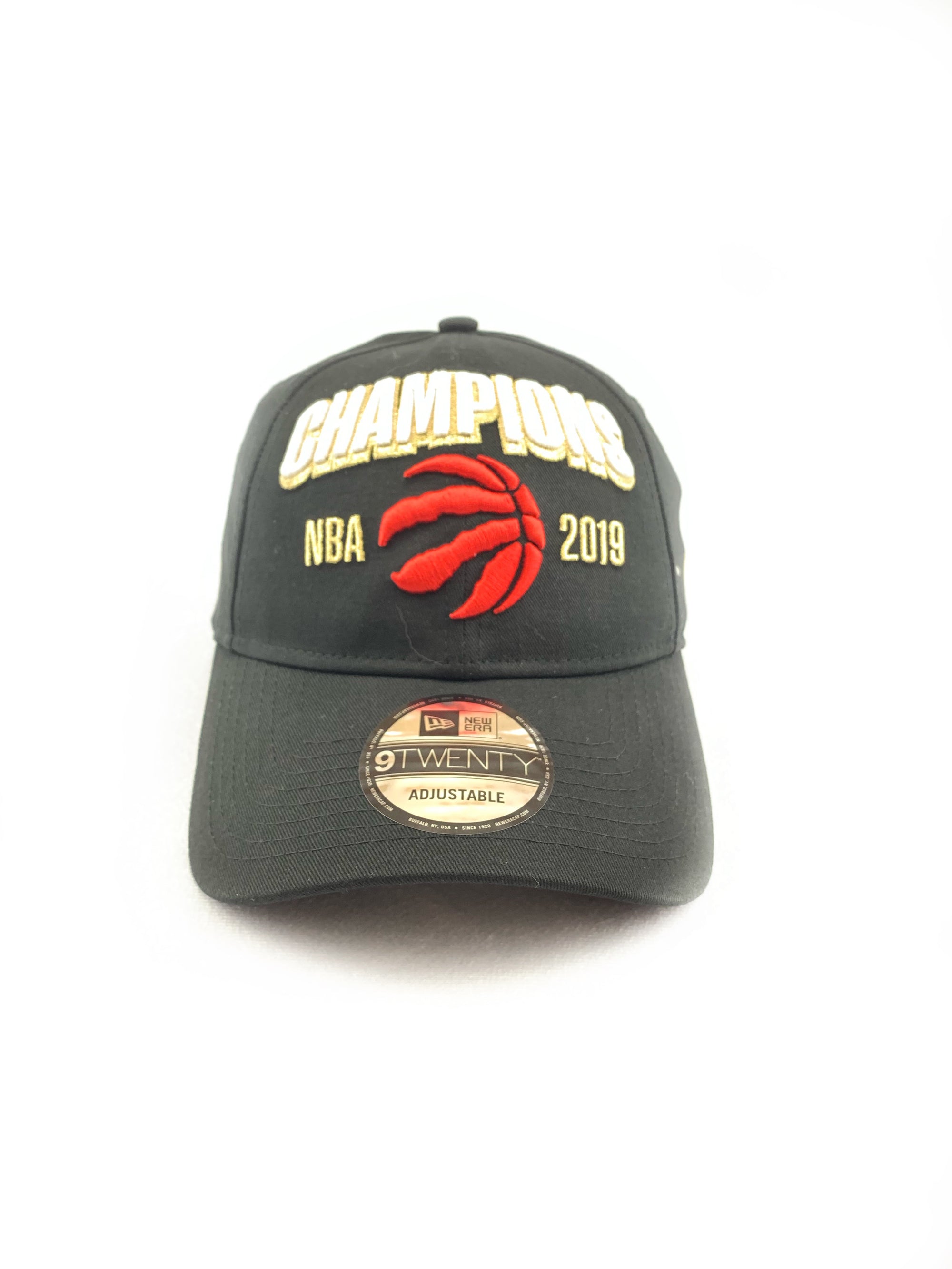 men's toronto raptors new era black 2019 nba finals champions locker room replica 9twenty adjustable hat