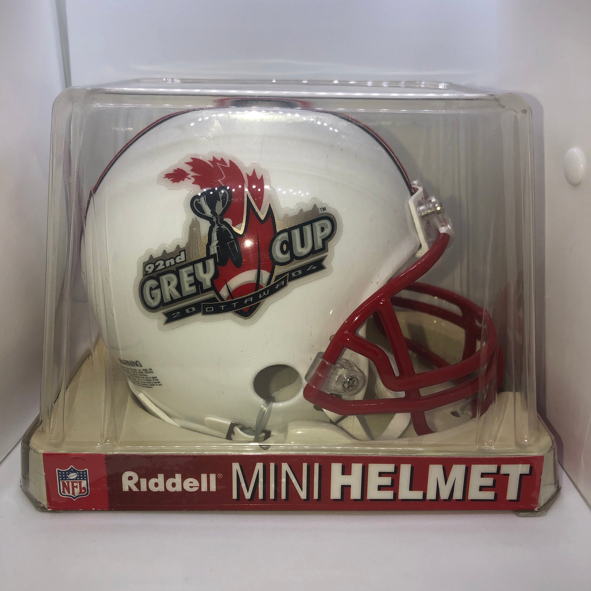 Hamilton Tiger-Cats 2021 CFL Riddell Speed Mini Football Helmet