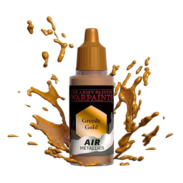Air Greedy Gold Airbrush Warpaints Army Painter AW1132 - Hobby Heaven