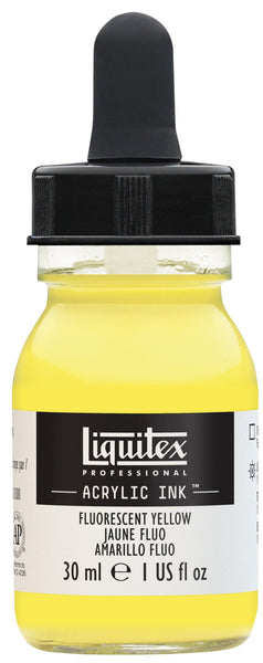 Liquitex Fluorescent Green Proffesional Ink 30ml