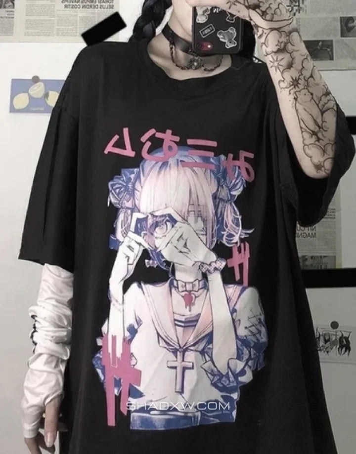Anime Oversized TShirt