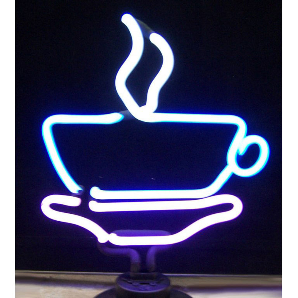 Neonetics Indoor Decoratives Coffee Cup Neon Sculpture