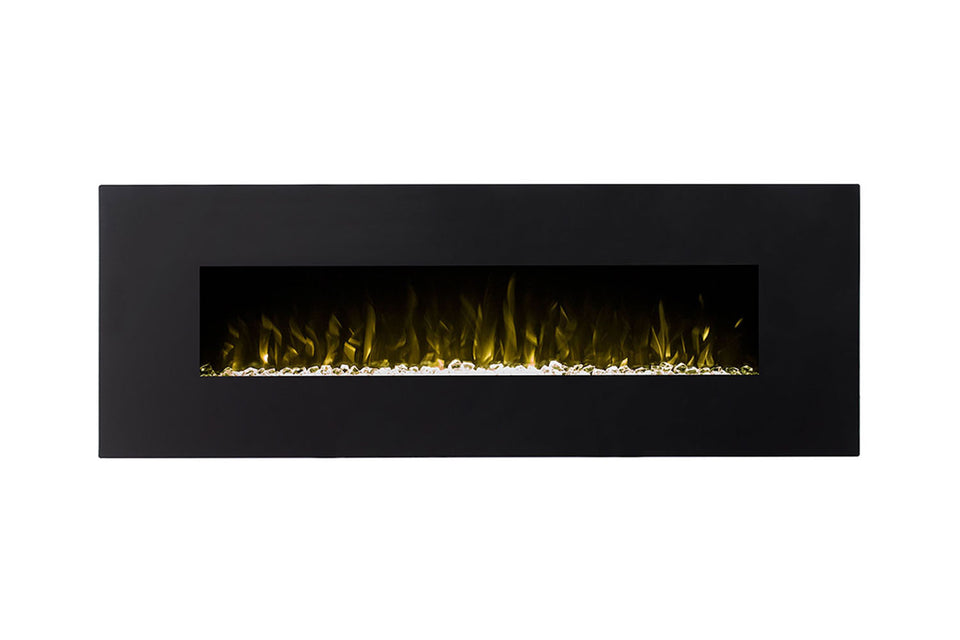 Elite Flame Nile 72" Crystal Electric Wall Mounted Fireplace