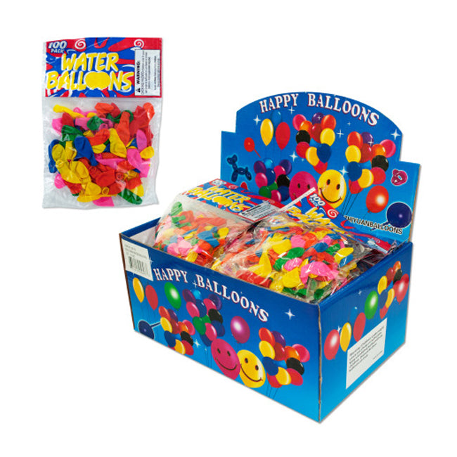 Water Balloons, Pack of 100 - Case of 100