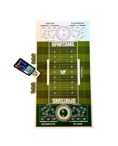 Michigan State Spartans - customized Fozzy Football deluxe game set