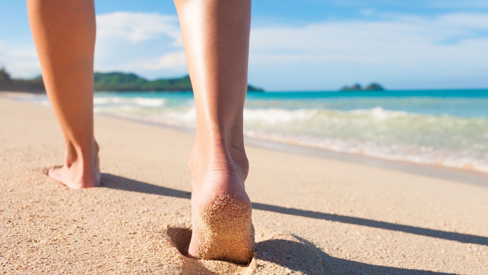 Marche sur la plage