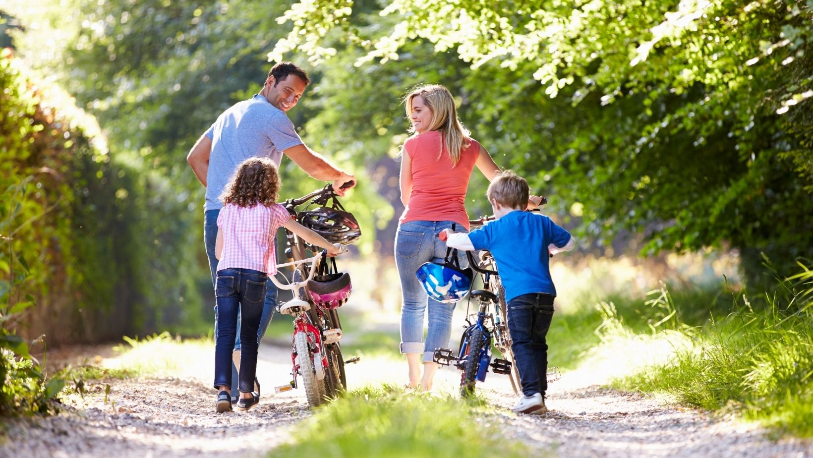 Velo en famille