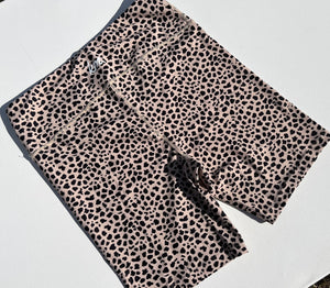 old navy cheetah print bike shorts