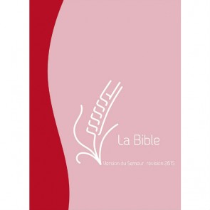 Bibles du Semeur révisée 2015 - Compact - Vivella Rouge / Rose