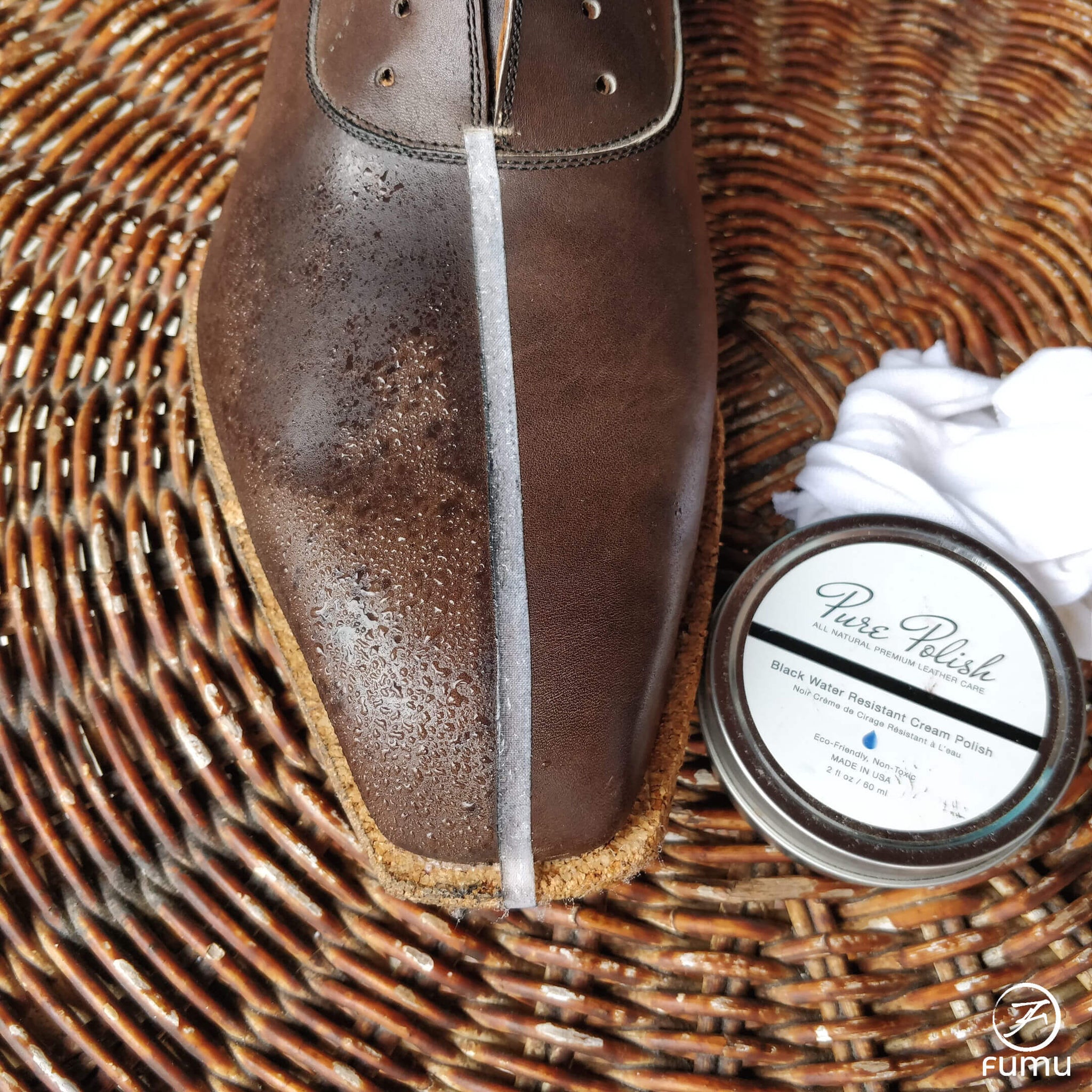 bronze shoe polish