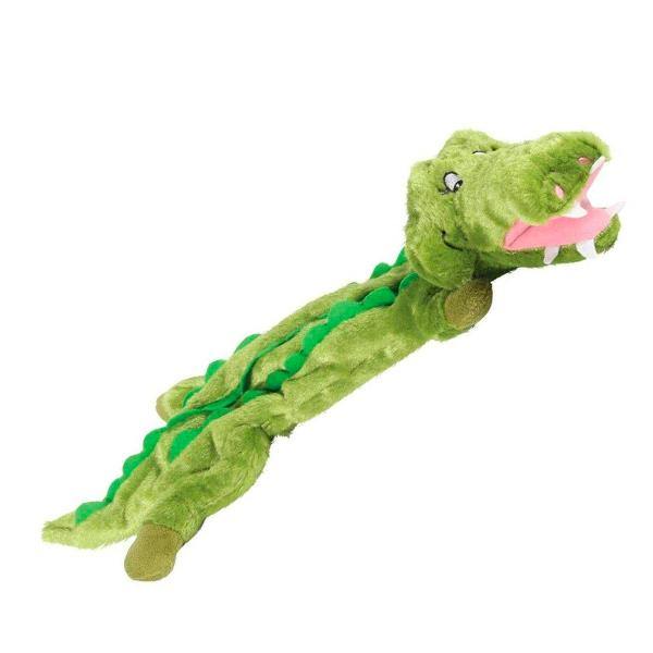 stuffed alligator dog toy