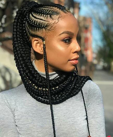 40 Best Prom Hairstyles for 2023 : Braided Voluminous Ponytail