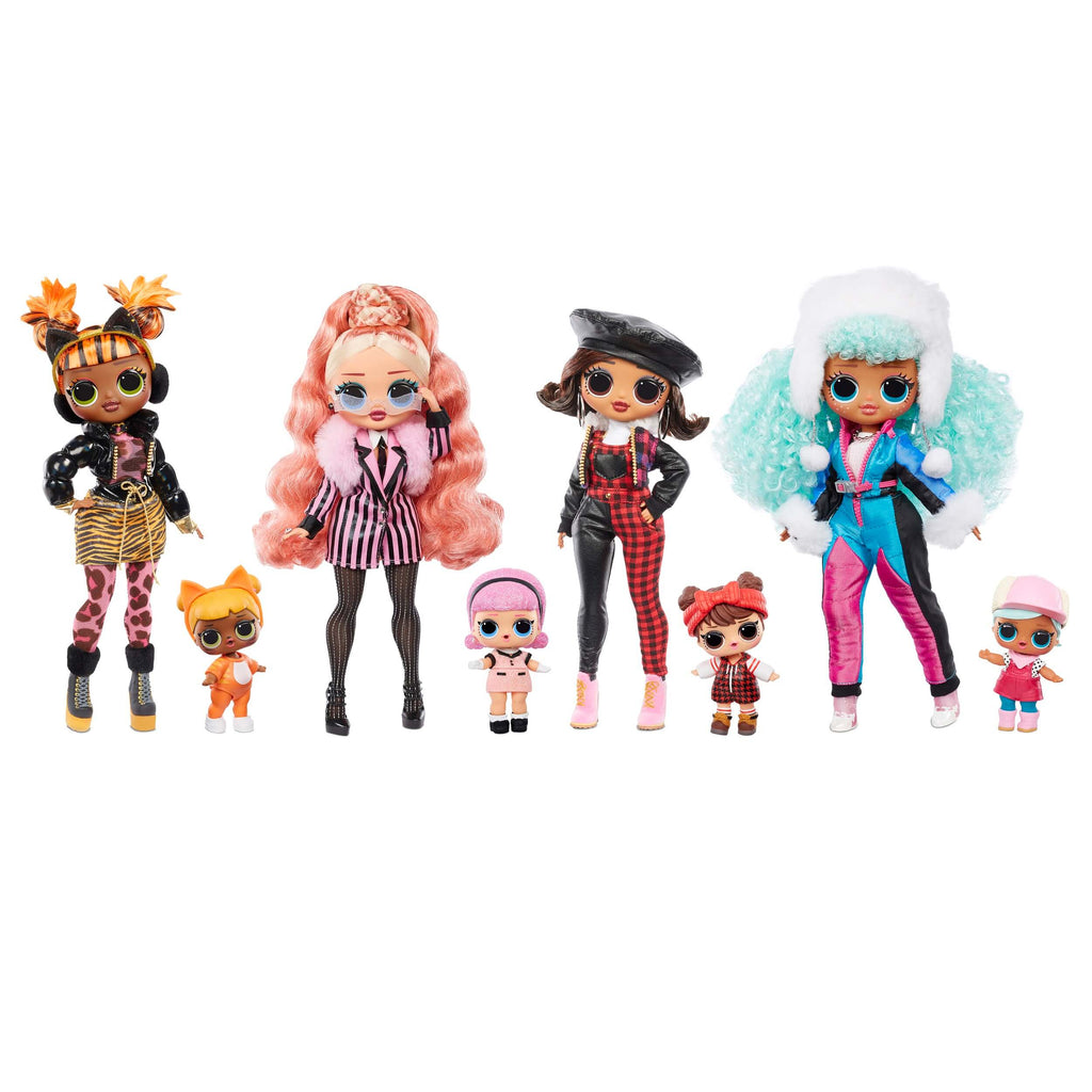 LOL Surprise O.M.G. Winter Chill Icy Gurl Fashion Doll & Brrr B.B. Dol