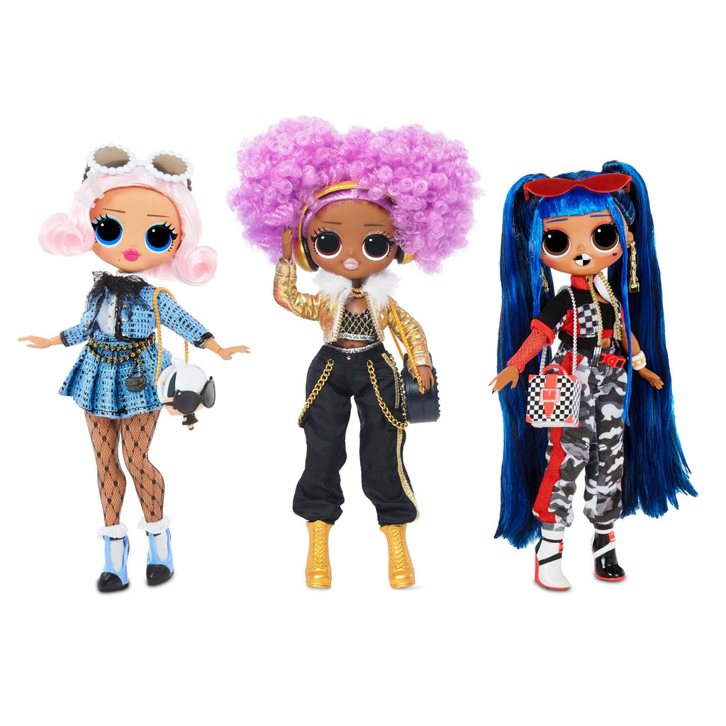 F5 L.O.L. Surprise! OMG O.M.G. Doll, Downtown B.B. Baby, Blue Hair