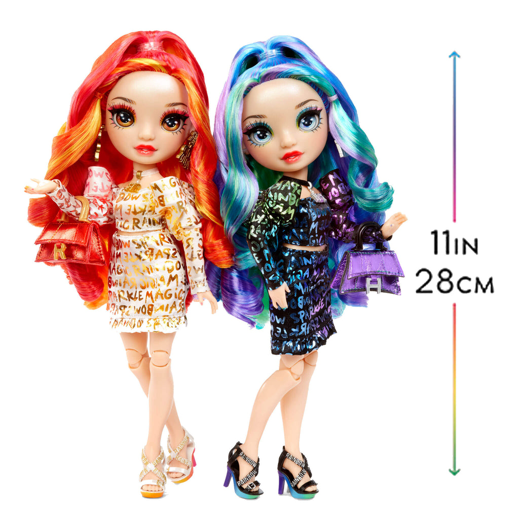 Rainbow High Special Edition Twin Fashion Dolls, Laurel & Holly De'Vio ...