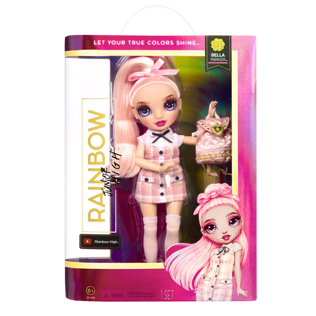 Rainbow High Junior High Bella Parker - 9-inch Fashion Doll Series 2 ...